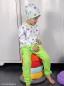 Preview: Baumwolljersey Happy bunte Smileys auf Weiß by Swafing von Christiane Zielinkski